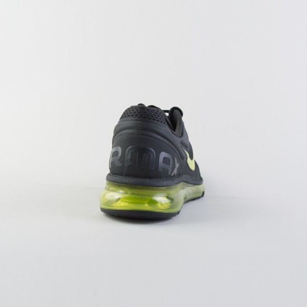 Nike Air Max 2013 FlyWire Sneakers Ανδρικο Παπουτσι Μαυρο - Πρασινο