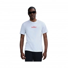 Nike Sportswear Club Swoosh Chest Logo Ανδρικη Μπλουζα Λευκη