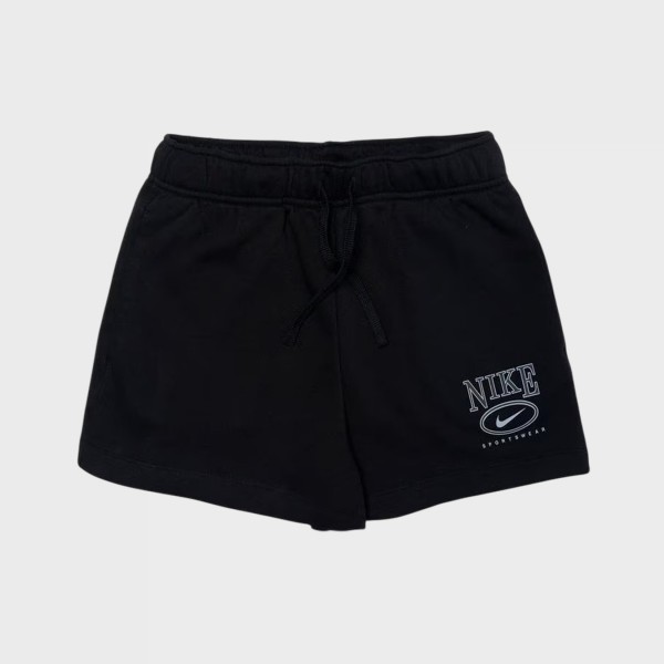 Nike Sportswear Club Fleece MR 4 Inches GX Γυναικειο Σορτσακι Μαυρο