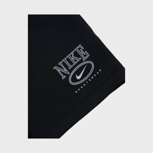 Nike Sportswear Club Fleece MR 4 Inches GX Γυναικειο Σορτσακι Μαυρο