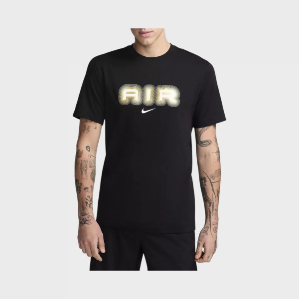 Nike Air Graphic Logo Ανδρικη Μπλουζα Μαυρη