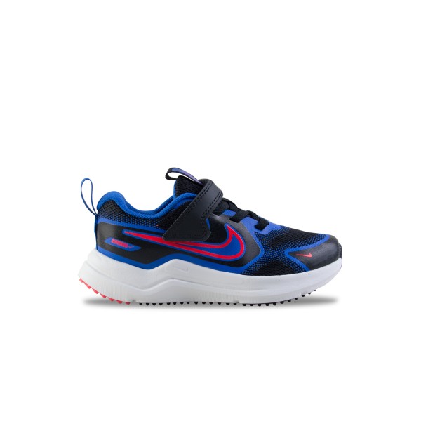 Nike Cosmic Runner Fly Low Παιδικο Παπουτσι Μαυρο - Μπλε