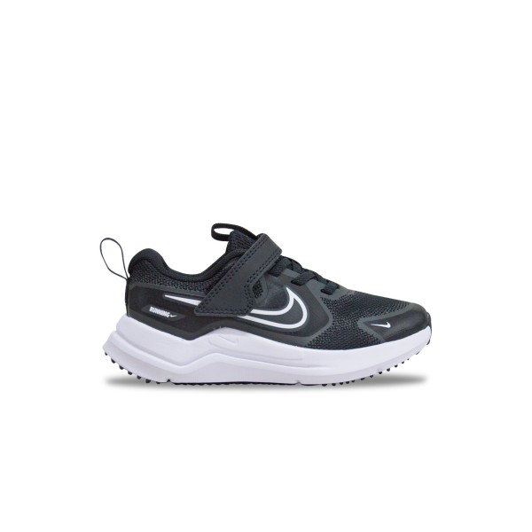 Nike Cosmic Runner Fly Low Παιδικο Παπουτσι Μαυρο - Λευκο