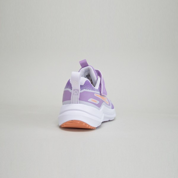 Nike Cosmic Runner Fly Low Παιδικο Παπουτσι Λιλα - Πορτοκαλι