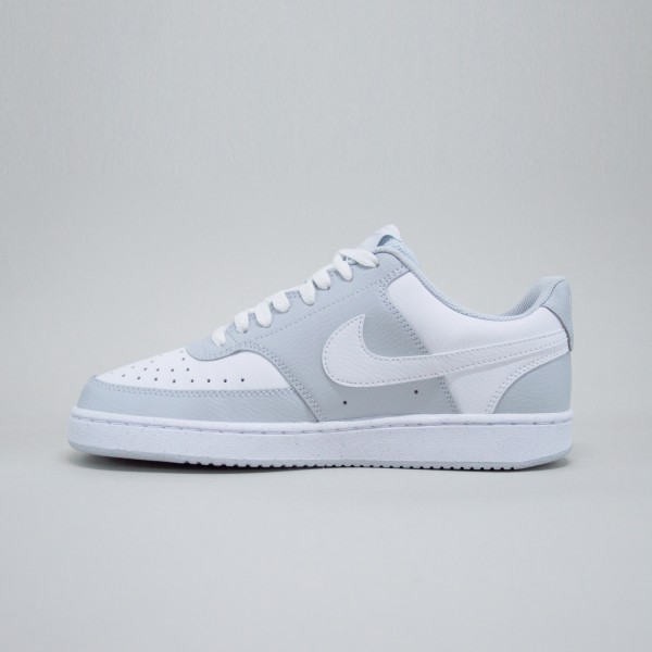 Nike Court Vision Low Classic 80s Unisex Παπουτσι Γκρι - Λευκο