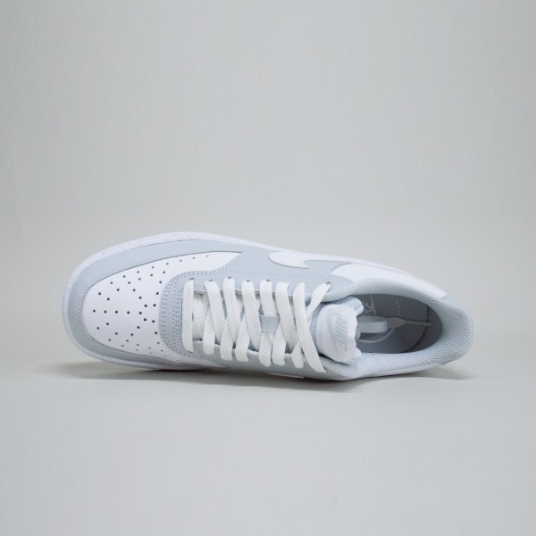 Nike Court Vision Low Classic 80s Unisex Παπουτσι Γκρι - Λευκο