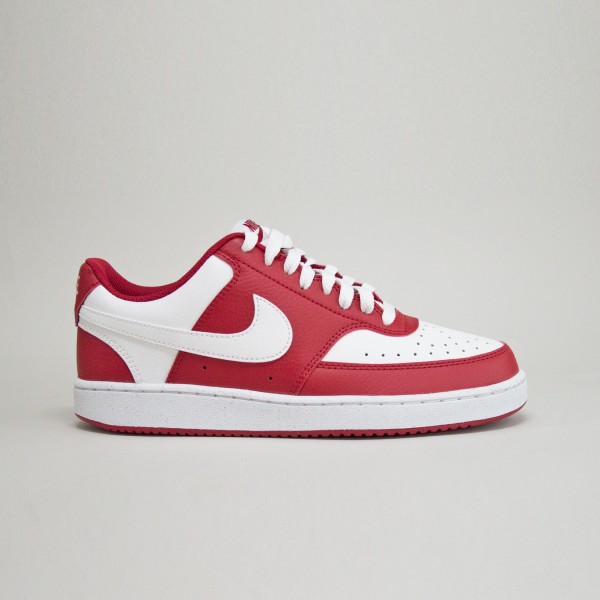 Nike Court Vision Low Classic 80s Unisex Παπουτσι Κοκκινο - Λευκο