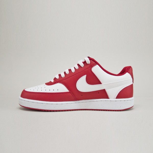 Nike Court Vision Low Classic 80s Unisex Παπουτσι Κοκκινο - Λευκο