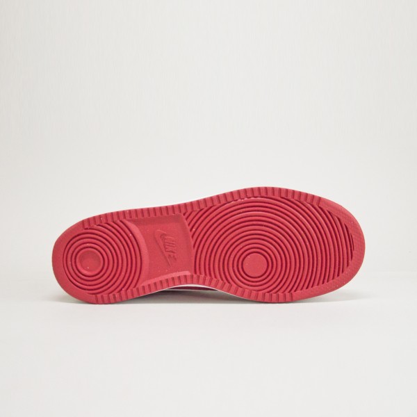 Nike Court Vision Low Classic 80s Unisex Παπουτσι Κοκκινο - Λευκο