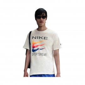 Nike Sportswear Triple Swoosh Project 25 Ανδρικη Μπλουζα Λευκη