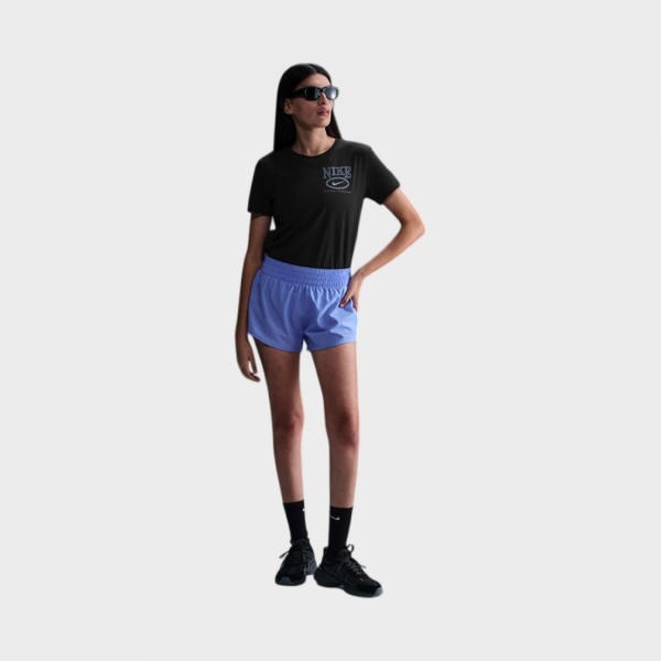 Nike Sportswear Club SS Crew Casual Γυναικεια Μπλουζα Μαυρη