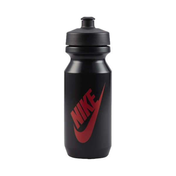 Nike Logo Big Mouth 22 oz Bottle 2.0 Soft Plastic Μπουκαλι Μαυρο - Κοκκινο