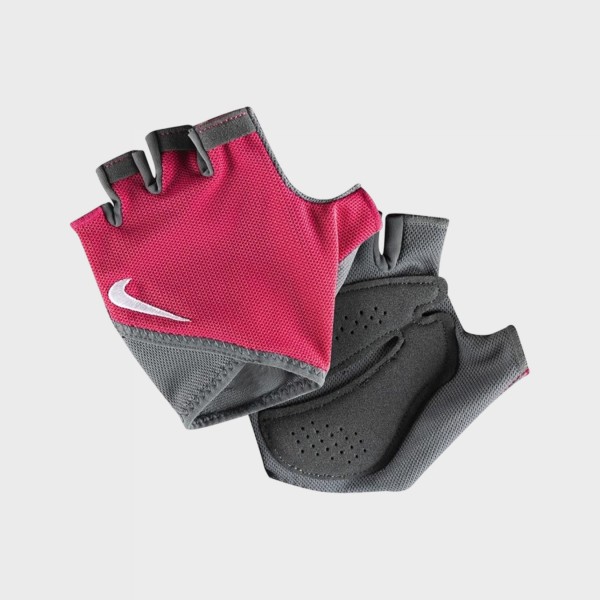 Nike Essentials Fitness Γαντια Γυμναστικης Γυναικεια Ροζ - Γκρι