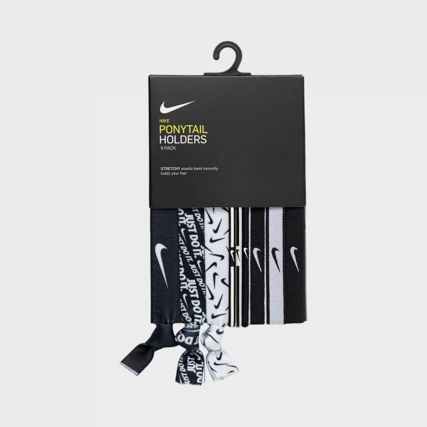 Nike Mixed 9 Pieces Unisex Περιμετωπια Λευκο - Μαυρο