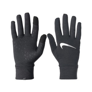 Nike Dri Fit Fleece Running Ανδρικα Γαντια Ανθρακι