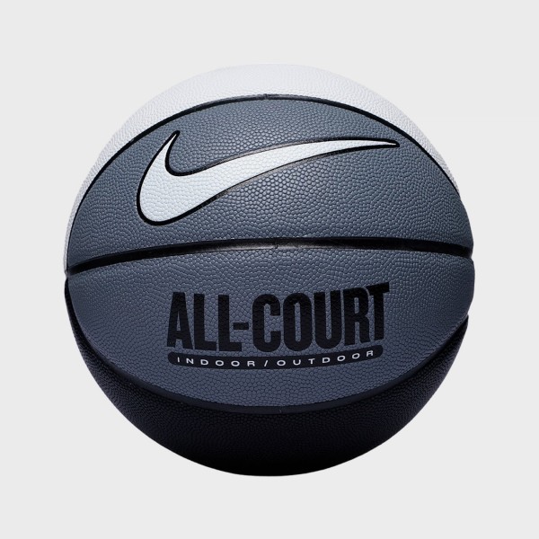 Nike Everyday All Court 8P Μπαλα Μπασκετ Γκρι - Λευκο