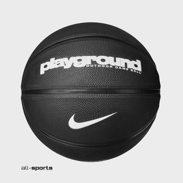 Nike Everyday Playground 8P Graphic Μπαλα Μπασκετ Μαυρη