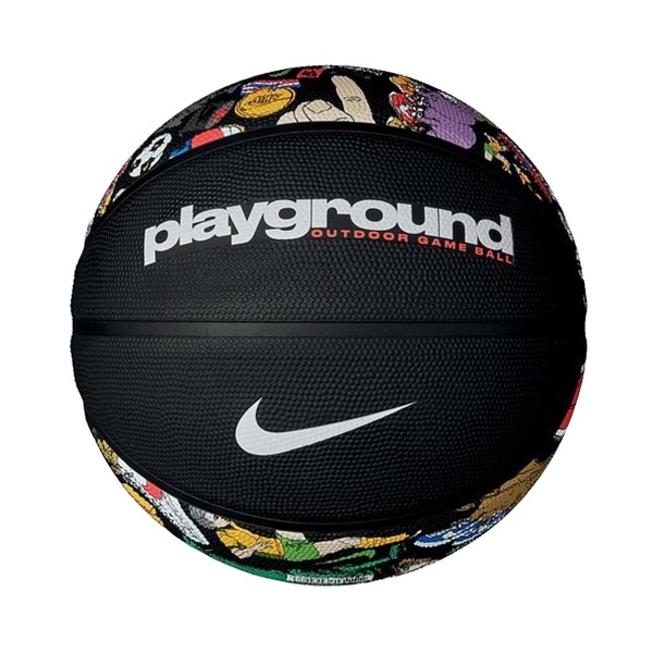 Nike Everyday Playground 8P 7 Graphic Μπαλα Μπασκετ Μαυρη