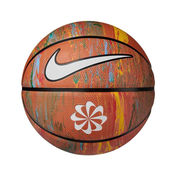 Nike Basketball 8P Revival 7 Μπαλα Μπασκετ Καφε Πολυχρωμη