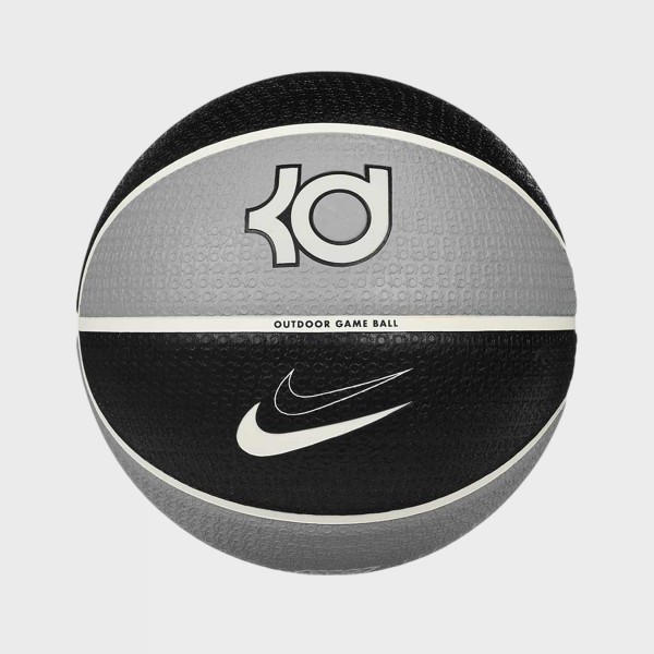 Nike Playground 8P Kevin Durant Μπαλα Μπασκετ Γκρι - Μαυρο