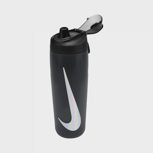 Nike Refuel Locking Lid 24 OZ Flip Top Μπουκαλι Ανθρακι