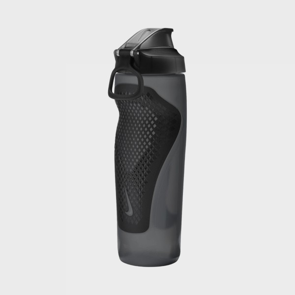 Nike Refuel Locking Lid 24 OZ Flip Top Μπουκαλι Ανθρακι