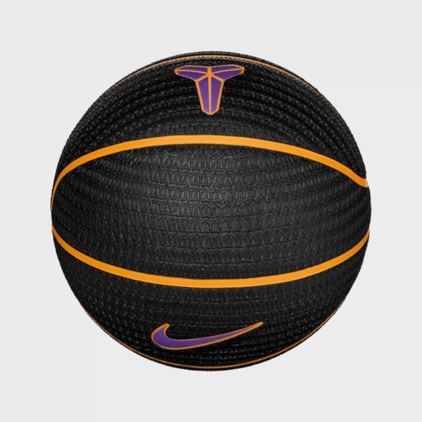 Nike Playground 8P K Bryant Deflated Μπαλα Μπασκετ Μαυρο - Χρυσο