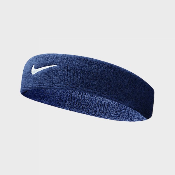 Nike Swoosh Headband Unisex Περιμετωπιο Μπλε