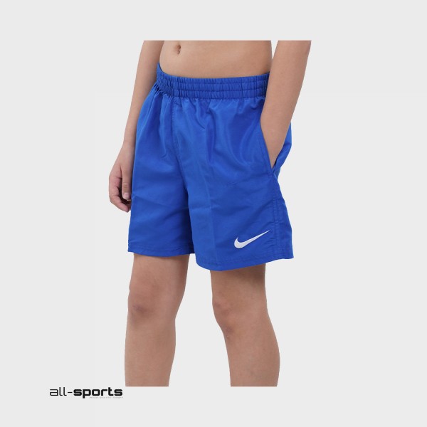 Nike Essentials 4" Volley Shorts Παιδικο Μαγιο Μπλε