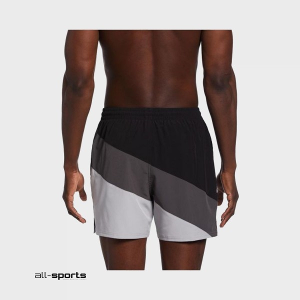 Nike Sportswear 5 Inches Volley Style Ανδρικο Μαγιο Μαυρο - Γκρι