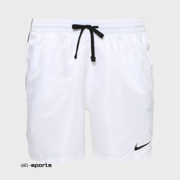 Nike Sportswear 5 Inches Logo Repeat Ανδρικο Μαγιο Λευκο