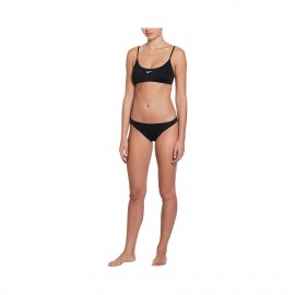 Nike Swim Essentials Bralette Bikini Quick Drying Παιδικο Σετ Μαγιο Μαυρο