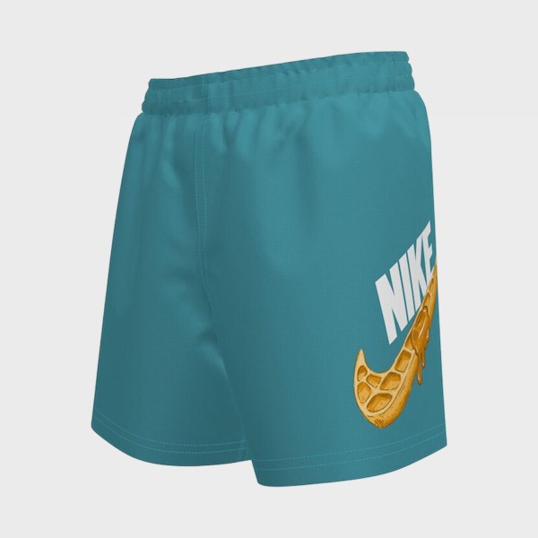 Nike Swim Breaker Brief Lined 4IN Volley Just Do It Παιδικο Μαγιο Τιρκουαζ