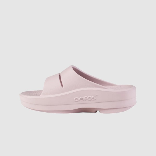 Oofos Oomega Ooah Unisex Παντοφλα Αποθεραπειας Ροζ