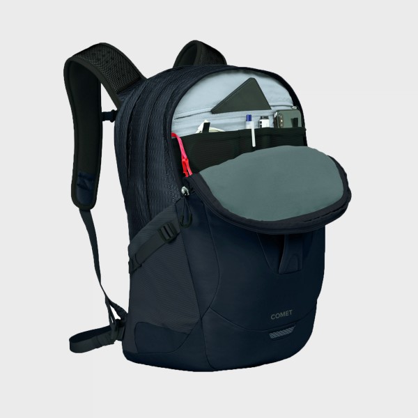 Osprey Comet 30 Λιτρα 45x31cm Unisex Σακιδιο Πλατης Μαυρο