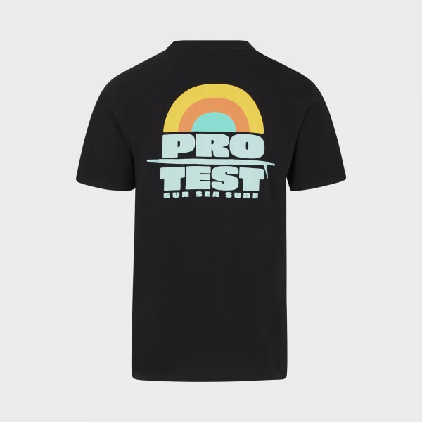 Protest PRTBAIO Sun Sea Surf Graphics Ανδρικη Μπλουζα Μαυρη