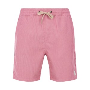 Protest PRTULEY Corduroy Fabric Back Pockets Κοτλε Ανδρικη Βερμουδα Ροζ