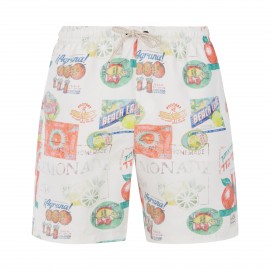 ProtestPRTGUNO 19 Inches Beach Lake Prints Ανδρικο Μαγιο Μπεζ - Πολυχρωμο