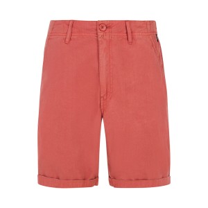 Protest PRTCOMIE Casual Soft Denim Above Knees Ανδρικη Βερμουδα Κεραμιδι