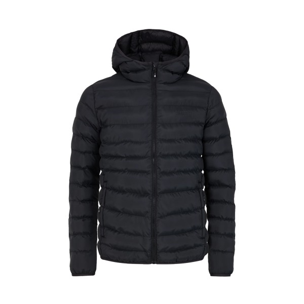 Protest PRTBASSO Outdoor Puffer Colar Hooded Ανδρικο Μπουφαν Μαυρο 