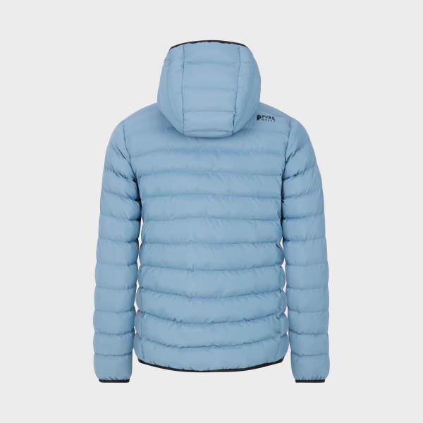 Protest PRTBASSO Outdoor Puffer Colar Hooded Ανδρικο Μπουφαν Ανοιχτο Μπλε