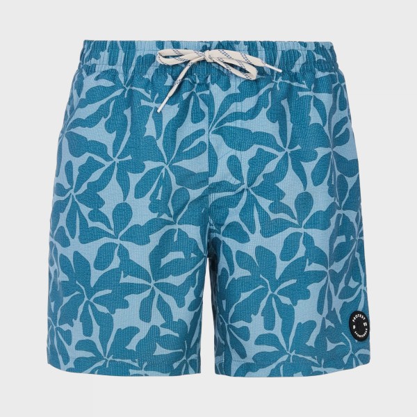 Protest PRTBAZA Elastic Beach Floral Ανδρικο Μαγιο Μπλε