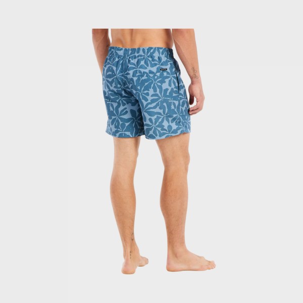 Protest PRTBAZA Elastic Beach Floral Ανδρικο Μαγιο Μπλε