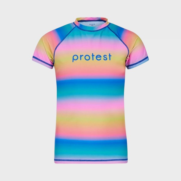 Protest PRTTicket JR Rashguard Summer Παιδικη Μπλουζα Μαγιο Πολυχρωμη 