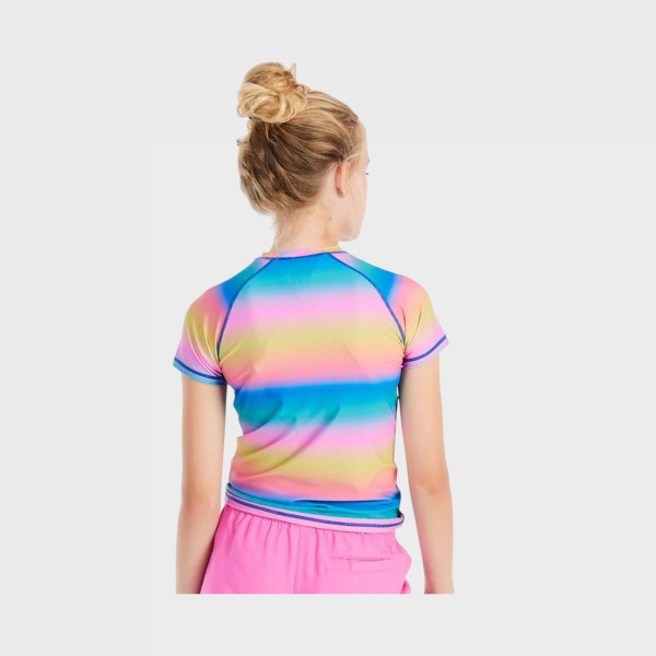 Protest PRTTicket JR Rashguard Summer Παιδικη Μπλουζα Μαγιο Πολυχρωμη 