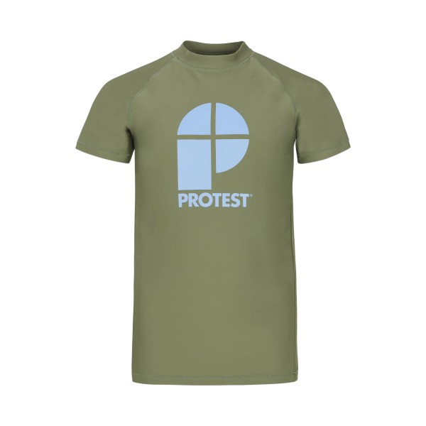 Protest PRTBERENTS  Surf Slim Fit Action Παιδικη Μπλουζα Θαλασσης Χακι