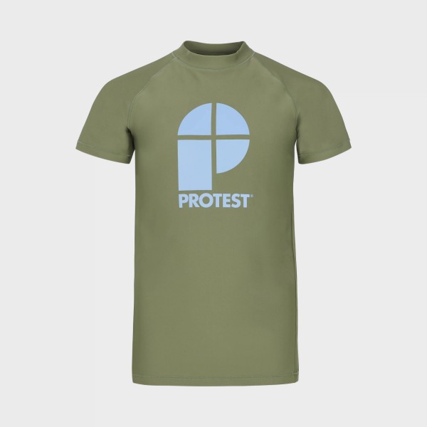 Protest PRTBERENTS  Surf Slim Fit Action Παιδικη Μπλουζα Θαλασσης Χακι