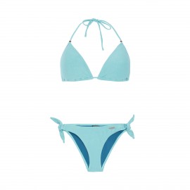 Protest PRTTWISTY Triangle Quick Dry Bikini Γυναικειο Σετ Μαγιο Σιελ