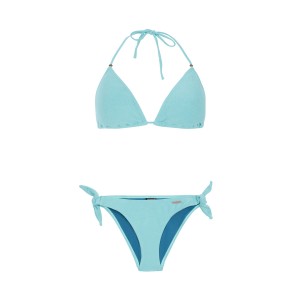 Protest PRTTWISTY Triangle Quick Dry Bikini Γυναικειο Σετ Μαγιο Σιελ