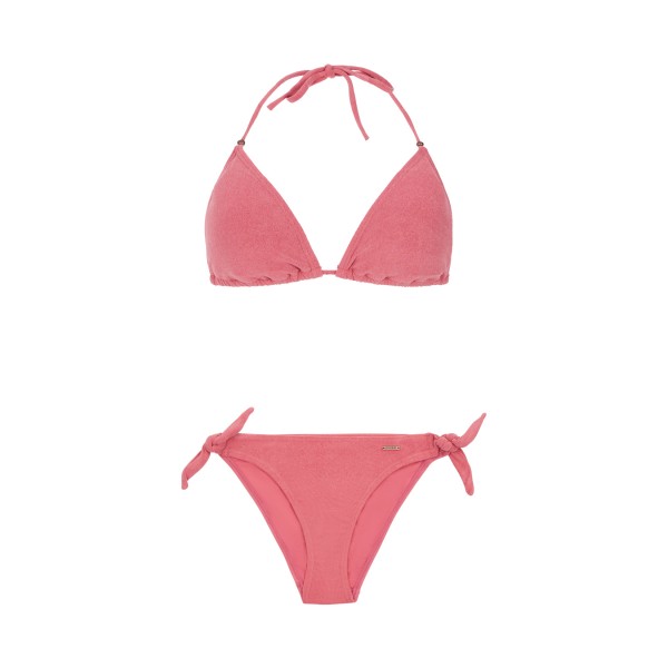 Protest PRTTWISTY Triangle Quick Dry Bikini Γυναικειο Σετ Μαγιο Ροζ